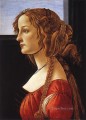 若い女性の肖像 サンドロ・ボッティチェッリ